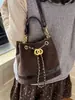 Bolso Cubo de Moda Estilo Retro para Mujer 2026 Nuevo Bolso de Mano con Patrón de Diamantes Simple para Viajes Cotidianos Salidas de Moda Bolso Pequeño para Llevar Todo