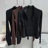 Chaqueta Deportiva de Manga Larga para Correr con Cuello Alto para Mujer, Cintura Adelgazante, Top Versátil para Fitness, Entrenamiento de Pilates, Yoga