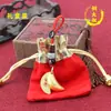 Copo Mini Tai Chi de Cobre Copo de Adivinhação Yin-Yang Copo Risonho Copo Realizador de Desejos Pingente de Chaveiro Atacado