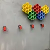 Clips de limpieza para alfombrillas de coche, equipo y herramientas completas para lavado y detallado de coches montadas en la pared para fijar y enjuagar alfombrillas.