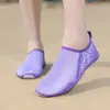 Sapatos Meias de Praia para Casal Mergulho Snorkel Vadeio Rastreamento Sapatos de Natação Sapatos Macios Masculino e Feminino Anti-Corte Pele de Pé Descalço Sapatos