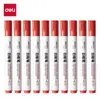 Marcador de Pizarra Deli S536 Gran Capacidad Borrable Recargable Tinta para Pizarra Infantil Set de Bolígrafos para Pizarra Blanca Venta al por Mayor