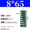 Molde de Resorte de Compresión de Primavera Verde Molde de Resorte Doméstico 65Mn Resorte Tf Alambre Plano de Alta Resistencia Compresión Estándar Japonés Resorte Rectangular