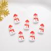 Acessórios de Arte de Unhas de Desenho Animado de Natal Guirlanda Sino Papai Noel Resina Vestir Armadura Acessórios Acessórios de Unha de Orelha