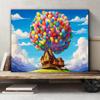 Pintura al Óleo Digital DIY Escenario de Ensueño Sala de Estar Pintura Decorativa Hecha a Mano Fuente Transfronteriza Fábrica Amazon Venta al por Mayor Dropshipping