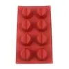 8 formas redondas de bolo médio, mousse, pão, silicone de grau alimentício, forma de gelo, bolo, gelatina