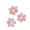 Natural femenino Concha Real Rouge concha de caracol cóncava pétalos de flor de cerezo Begonia pétalos de tulipán accesorios para joyería diy
