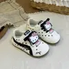 Calçados Infantis Atacado Agan Shoes Novo Estilo Tênis Esportivo Infantil Meninos Meninas Sola de Patch Calçados Estilo Velcro Superfície de Couro Calçados Versátil