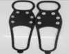 TPE6 Crampones de hielo de silicona de 6 puntas para uso antideslizante en exteriores, fábrica de crampones de hielo de disco de silicona de 6 puntas