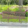 Valla de Plástico Valla Blanca Valla de Patio Valla de Jardín Exterior Villa Escuela Huerta Valla Decorativa Pvc