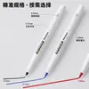 Marcador para Pizarra Blanca Yamark de Punta Fina, Borrable 0.5mm Base Agua, Fácil de Escribir y Borrar, Adecuado para Maestros y Uso de Oficina