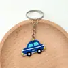 Novo Chaveiro de Carro Transfronteiriço Pingente de Bolsa Fofo Chaveiro Logo Pronto Desenho Animado PVC Borracha Macia Joia
