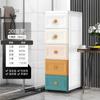 Gabinete de Almacenamiento Estrecho de 26/36/46 Tipo Cajón Gabinete de Almacenamiento para Baño Estante para Espacios Pequeños Gabinete Organizador de Cocina