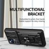 Para Red Rice K50 Edición Extrema Funda Multifuncional Magnética con Anillo para Teléfono Móvil Xiaomi 12 Li Jia Soporte Deslizante Anti-caída