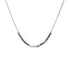 Cadena de Clavícula Plata Rota Mujer Verano Nuevo Nicho Lujo Ligero Diseño Moderno de Alta Gama Simple Estilo Frío Collar Chica Hot