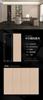 Placa de roca veteada en madera de 800 x 2600 x 9 mm, estilo nórdico, para fondo de sofá de sala de estar, dormitorio, color crema, estilo tronco de madera, placa de roca
