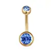 Moda Wannian Básico Banhado a Ouro Piercing de Umbigo Simples Fashion Unha de Umbigo Unha de Umbigo Anel de Umbigo Fonte Transfronteiriça Outlet de Fábrica