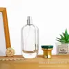 Atacado Transparente Fundo Grosso Ombro Oblíquo Frasco de Perfume Vidro Sub-Frasco Baioneta Pressão Spray Frasco de Perfume de Vidro Sofisticado