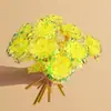 Flor Artificial de Color Único Transfronteriza Día de la Madre Regalo Simple Creativo Flor de Vidrio Eterna Colgante Exquisito Venta al por Mayor