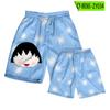 Hollokitty Cartoon Cat Shorts Calças casuais masculinas e femininas Férias de verão Calças de praia Fonte fabricantes