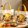 Caixa de presente de bolinho da Lua do Festival do Meio Outono de 2026, caixa vazia, sacola de presente, lembrança estilo chinês, sacola com cordão e sacola de embalagem personalizada para transporte