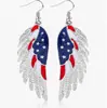 Pendientes Navideños, Pendientes Americanos, Pendientes Acrílicos Creativos de Bandera de Fiesta, Accesorios de Estrella de Celebración para el Día de la Independencia