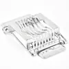 En Stock Al por Mayor Rebanador de Huevos de Acero Inoxidable Alambre de Acero 304 Cortador de Huevos Herramienta para Rebanar Fruta Jamón Herramienta Pequeña
