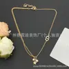 Nueva colección de collares marca D/marca Dior, disponible exclusivamente para comercio electrónico transfronterizo, productos nuevos con etiquetas originales, collar de nariz de cerdo CD al por mayor