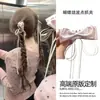 Pinza grande para el pelo estilo coreano para mujer, pinza banana para coleta alta, suave y elegante, lindo accesorio para el cabello