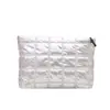 Comercio Exterior Estilo Coreano Plisado para Mujer Otoño e Invierno Nuevo Bolso de Mano Bolsa de Cosméticos Tela Impermeable Gran Capacidad Bolso de Almacenamiento a la Moda