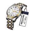 Reloj Redondo Luminoso Pointor Calendario Europeo y Americano Movimiento Automático Mecánico Luminoso Resistente al Agua Calendario No Mecánico Reloj para Hombre