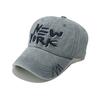 Sombrero de Sol para Exteriores de Primavera y Verano Nuevo Viejo Retro con Letras NEW YORK - Gorra de Béisbol