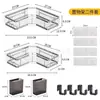 Prateleira de Canto para Banheiro Sem Furos Rack de Armazenamento para Produtos de Higiene e Banho Prateleira Triangular de Canto Montada na Parede