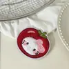 Lindas y Divertidas Calcomanías para Flequillo Kt con Temática de Frutas, Calcomanías Suaves y Adorables de Chicas de Pan de Sushi de Dibujos Animados, Herramienta de Organización