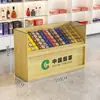 Coleta Integrada de Fumaça Vitrine Multifuncional Vidro Temperado Transparente Quatro Lados Gabinete de Conveniência para Cigarros Prateleira de Cigarros para Supermercado Balcão de Caixa