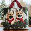 2026 Nova Série de Filhotes Transfronteiriça Estampa Digital Bolsa Tote Acolchoada de Ombro Fashion