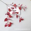 Decoração de Cerimônia de Casamento com Tema Vermelho, Cena de Hotel, Arranjos de Flores, Arranjos de Flores de Teto, Flores Artificiais, Decorações de Casamento