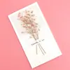 Tarjetas de Felicitación con Flores Secas al por Mayor de Fabricantes para Cumpleaños, Acción de Gracias, Festival Qixi, Día del Maestro, Festival de Medio Otoño, Bendiciones de Agradecimiento, Tarjetas de Regalo
