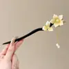 Nuevo Pasador Antiguo de Estilo Chino para Mujer, Nuevo Pasador con Borla, Pasador de Sándalo, Pasador de Alto Nivel Estilo Nacional, Accesorio para el Cabello Hanfu