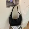 Bolsa de Hombro Casual Estilo Coreano Shuai Mi Home para Mujer 2026 Nueva Moda Casual Bolsa Dumpling Bolso Sencillo de Hombro Único para Mujer