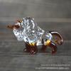 [Pequeno atacado] Comércio exterior original ordem tourada boi negócios escritório feng shui transparente animal cristal vaca ornamentos