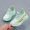 Zapatos para niños 2024 verano nuevos zapatos de coco tejido de mosca transpirable suela blanda zapatos deportivos bajos zapatos casuales de niña al por mayor