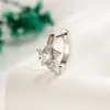 Novos Brincos Henson de Aço Titânio 316L com Estrela de Cinco Pontas e Oito Corações e Flechas Zircônia Pinos Retos para Piercing na Orelha, Argolas de Orelha e Presilhas de Orelha