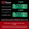Desenvolvimento de solução de monitor de detecção de dióxido de carbono infravermelho CO2 Testador de CO2 Placa de circuito Personalização de placa de circuito
