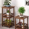 Suporte de Flores para Sala de Estar, Suporte Decorativo de Vasos de Flores de Chão, Suporte de Flores de Canto Interno, Suporte de Bonsai para Varanda, Não é Madeira Maciça