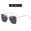 Nuevas Gafas de Sol Polarizadas Hombres y Mujeres Mismo Estilo Gafas de Sol Metálicas TAC Polarizadas Espejo Viaje al Aire Libre Parasol para Mujer Espejo