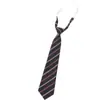 Viento jk Corbata Accesorios para Camisa de Mujer Rayas Rojas Perezoso Libre Preppy Corbata de Mano Uniforme de Marinero para Hombre Pajarita Mujer