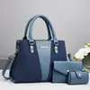 Bolso dos en uno, bolso de mano para mujer de Taizhou, bolso de hombro de gran capacidad de comercio exterior, bolso cruzado de retazos moderno de importación y exportación