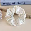 Elástico de Cabelo Elástico Suave e Estiloso com Pregas Multicamadas, Scrunchie para Mulheres com um Toque Francês Fofo de Alto Padrão