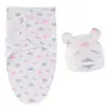 Comércio exterior Europa e Estados Unidos toalha de cueiro para bebê recém-nascido saco de dormir para bebê recém-nascido Primavera saco de dormir de bicho da seda bebê manta para chutar